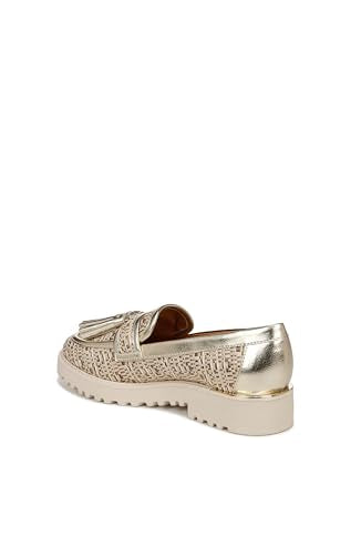 Franco Sarto Womens Carolynn Tassel Loafer
