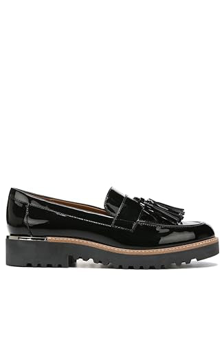Franco Sarto Womens Carolynn Tassel Loafer