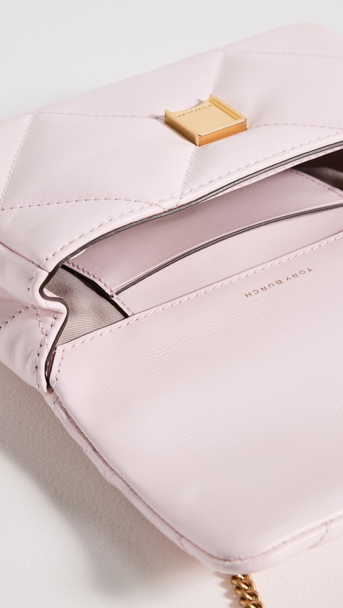 Tory Burch Women's Mini Kira Diamond Flap Bag