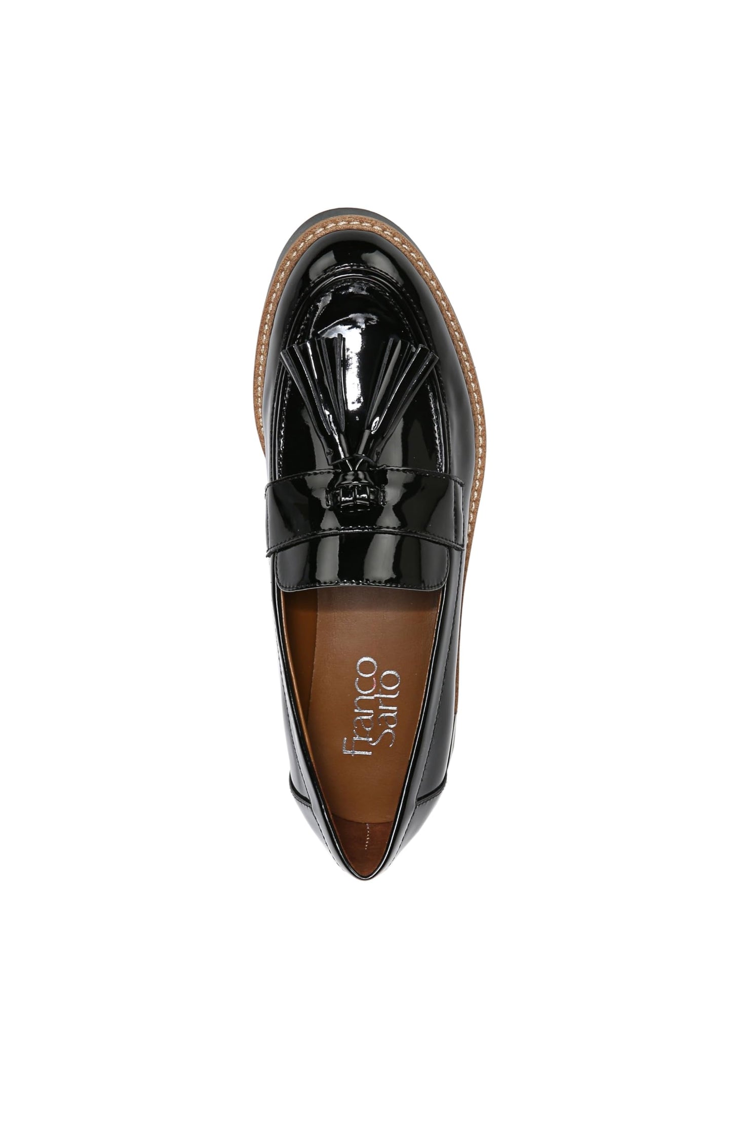 Franco Sarto Womens Carolynn Tassel Loafer