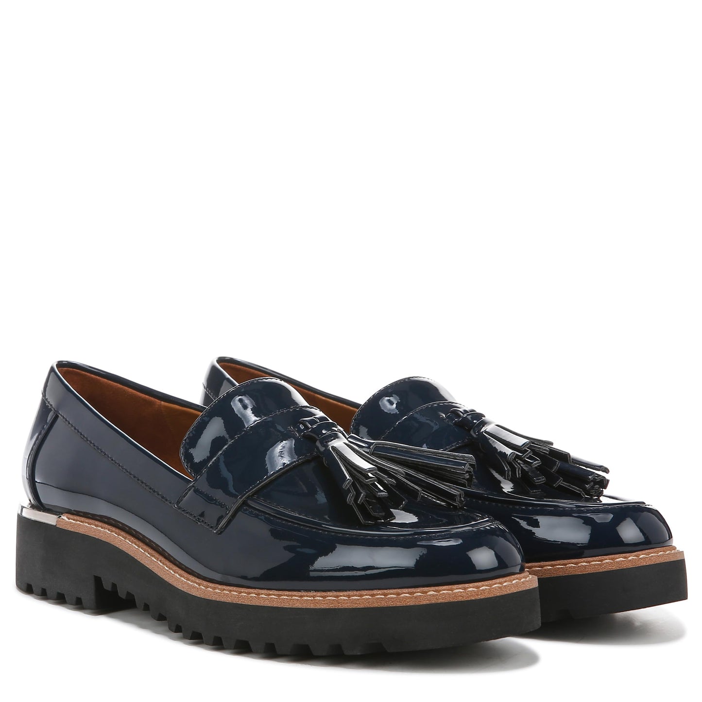 Franco Sarto Womens Carolynn Tassel Loafer
