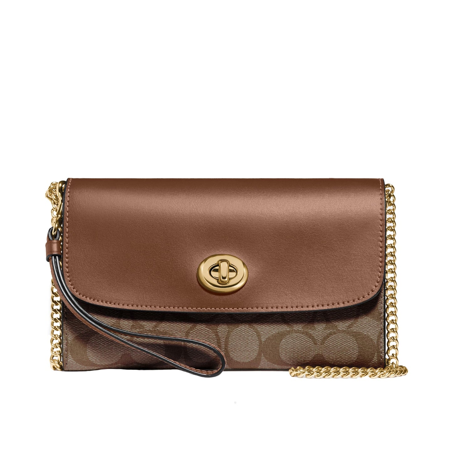 Coach Women's Signature Chain Crossbody Bag