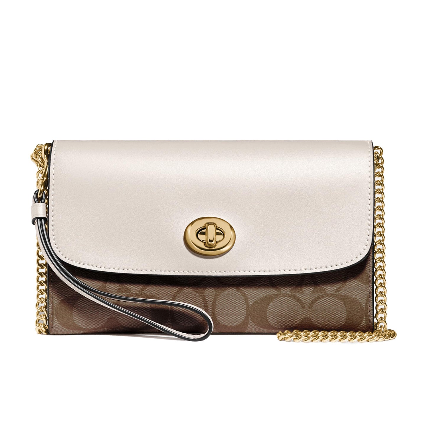 Coach Women's Signature Chain Crossbody Bag