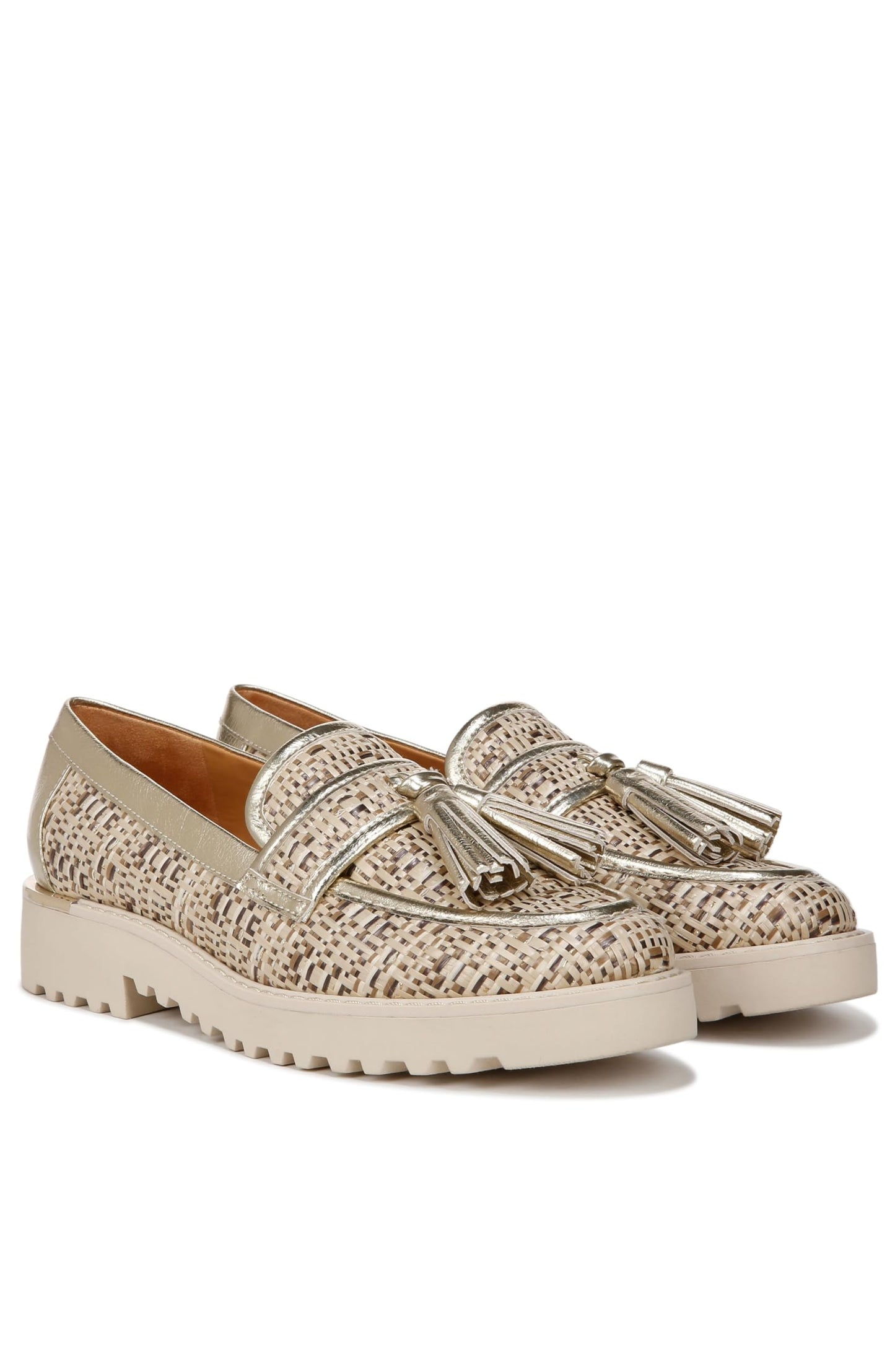 Franco Sarto Womens Carolynn Tassel Loafer