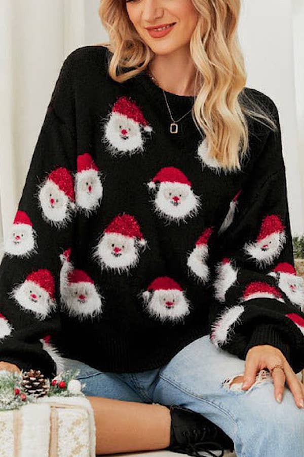 Miss Sparkling - Santa Claus Sweater