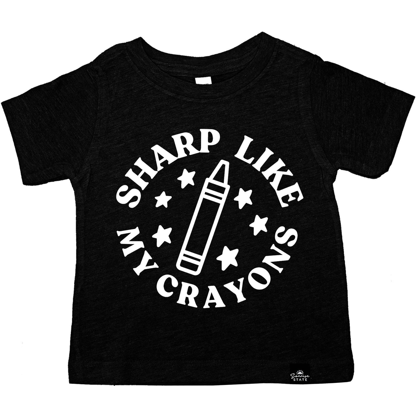 Sonrise State - Sharp Like My Crayons Boy's Back to School T-Shirt