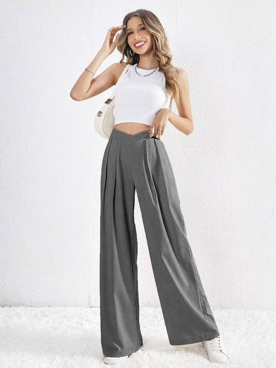 Miss Sparkling - Casual flare pants