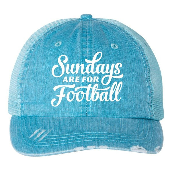 Sundays are for Football Embroidered Trucker Hat