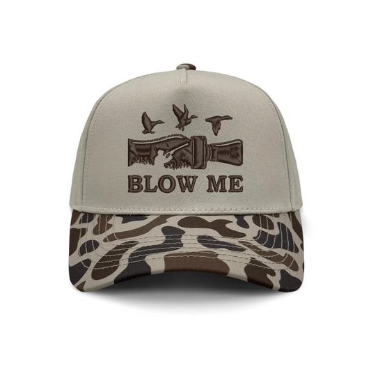 Southern N Savvy - Blow Me Duck Camo Embroidered Hat