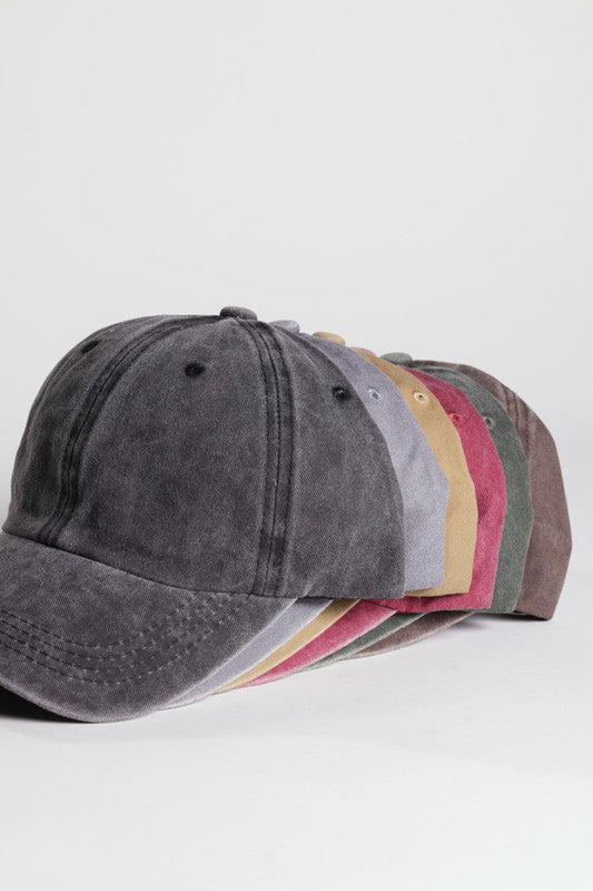 VINTAGE BASIC WASHED CAP