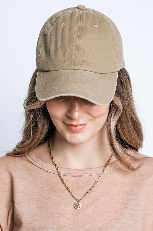 VINTAGE BASIC WASHED CAP