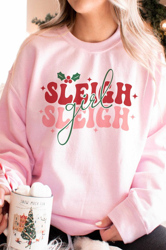 SLEIGH GIRL SLEIGH GRAPHIC SWEATSHIRT