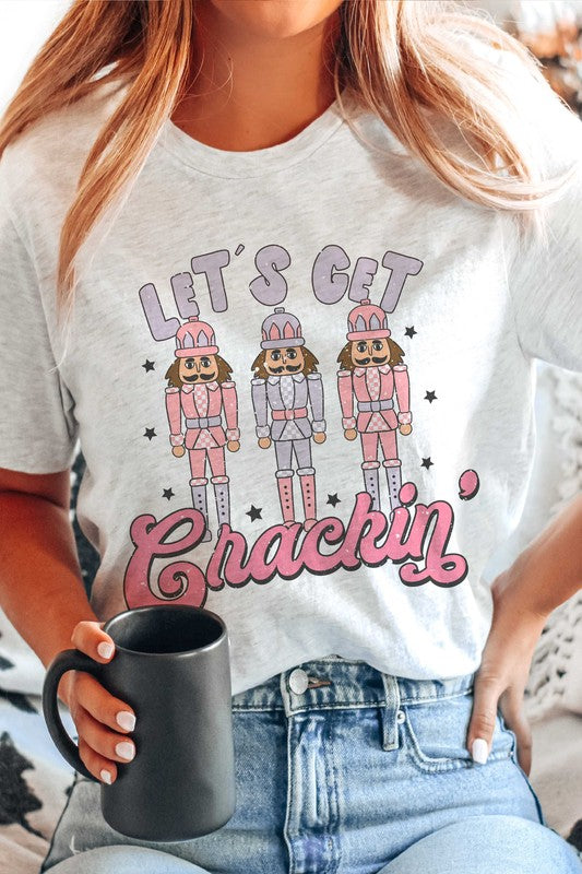 LET'S GET CRACKIN' GRAPHIC TEE