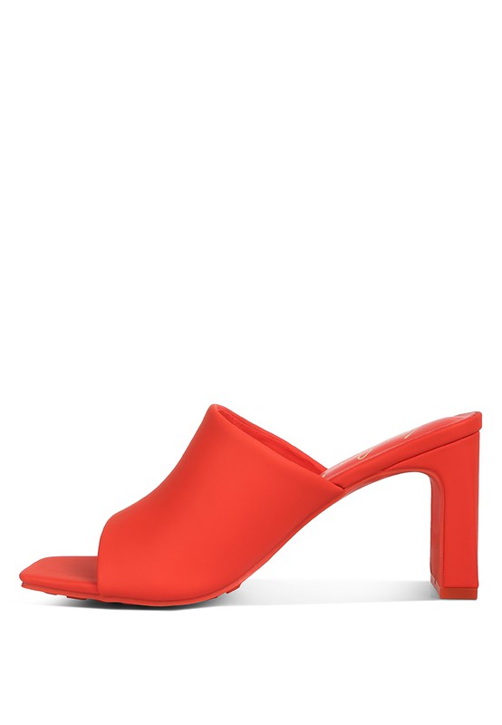 Cannes Slim Block Heel Sandals