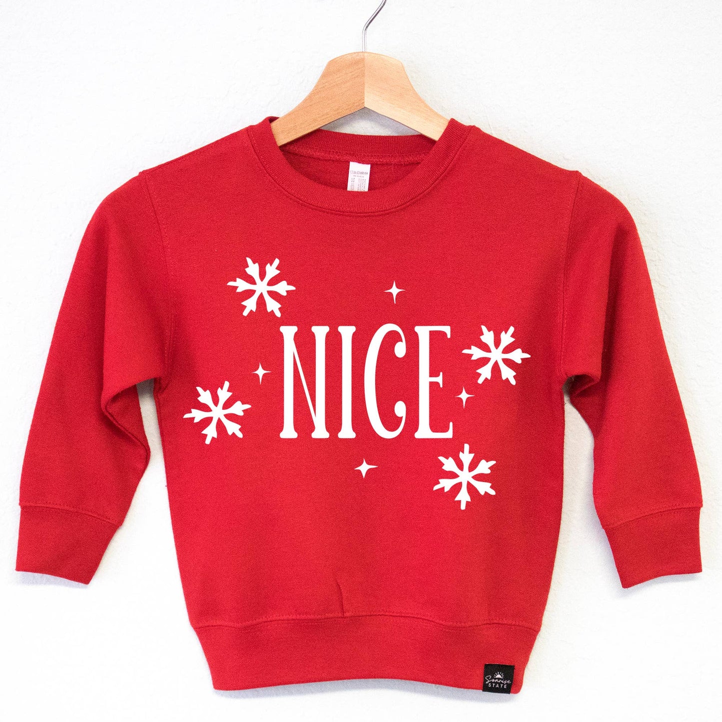 Sonrise State - Naughty or Nice Boy's Christmas Sweatshirt