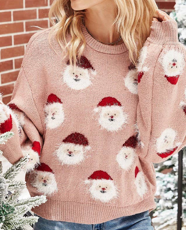 Miss Sparkling - Santa Claus Sweater