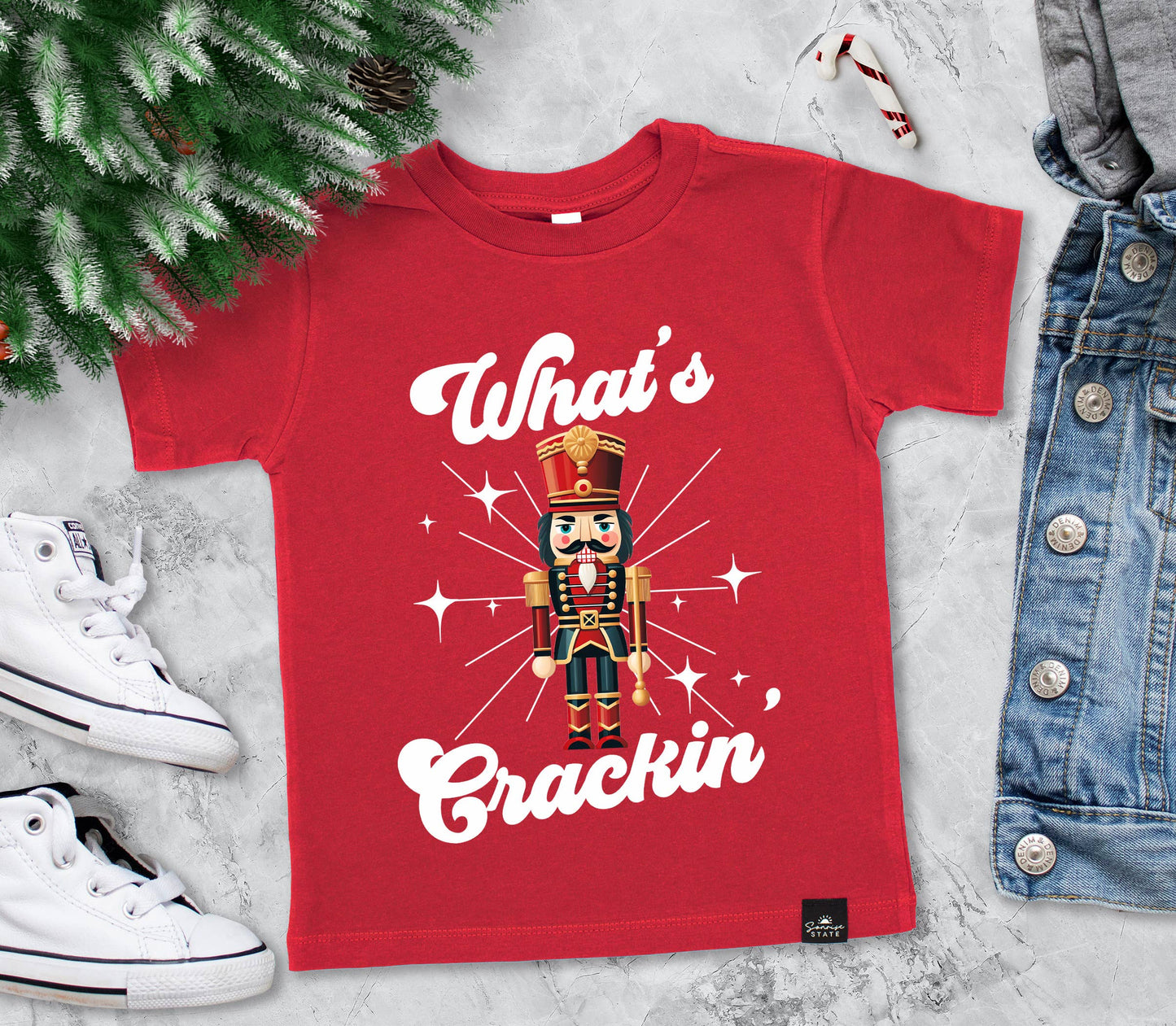 Sonrise State - What's Crackin' Nutcracker Boy's Christmas T-Shirt