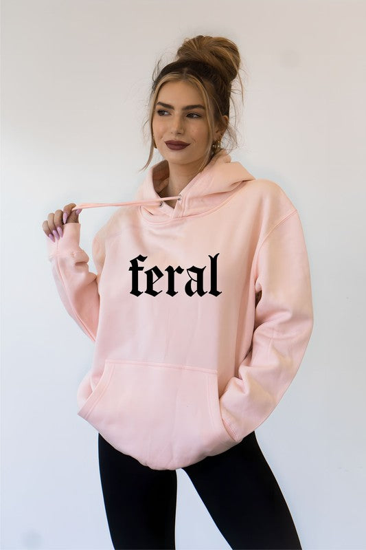 Feral Graphic Hoodie