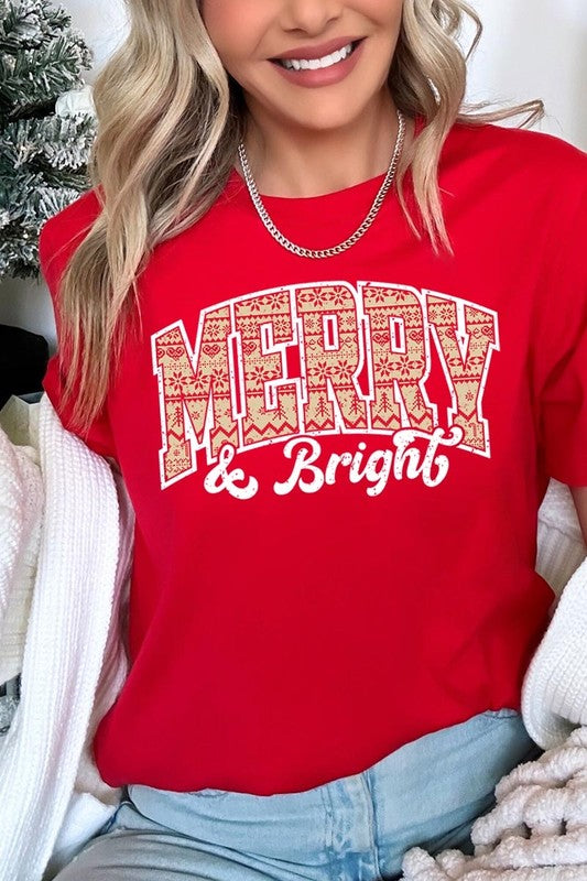 Merry & Bright Graphic Tee