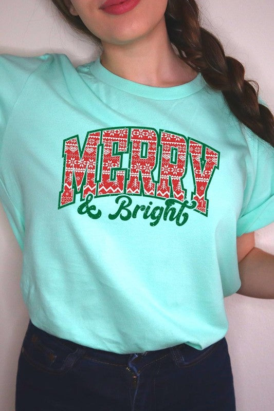 Merry & Bright Graphic Tee