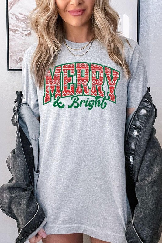 Merry & Bright Graphic Tee