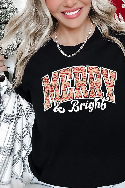 Merry & Bright Graphic Tee