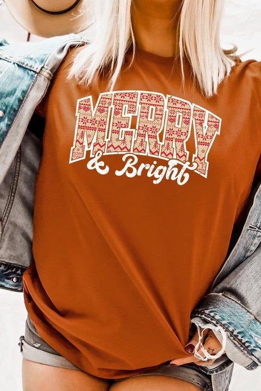 Merry & Bright Graphic Tee