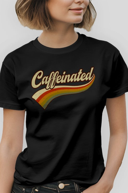 Caffeinated Retro Graphic Tee