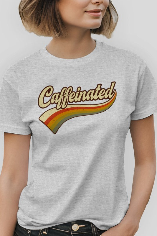 Caffeinated Retro Graphic Tee