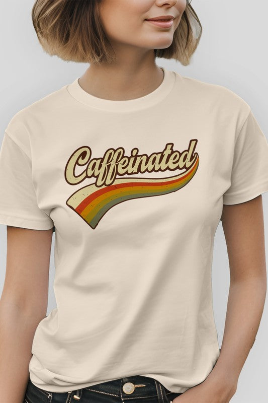 Caffeinated Retro Graphic Tee