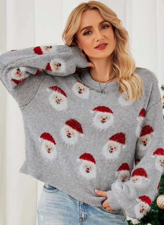 Miss Sparkling - Santa Claus Sweater
