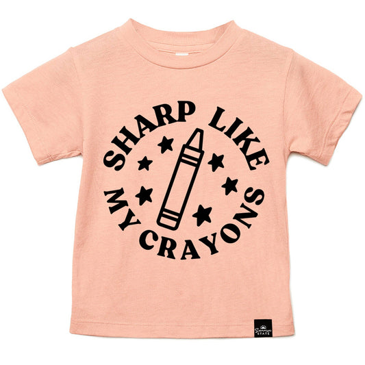 Sonrise State - Sharp Like My Crayons Boy's Back to School T-Shirt