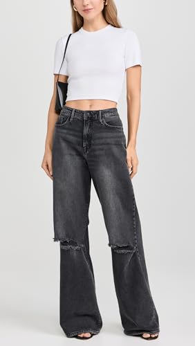 Good American Women's Good Ease Relaxed Jeans