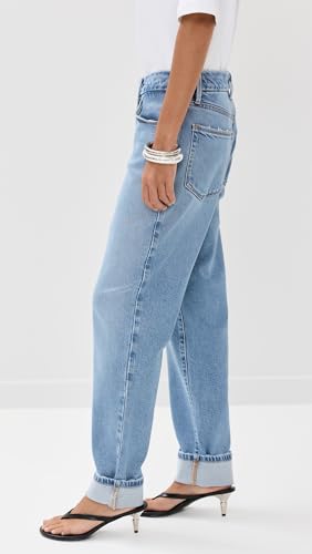 Good American Women's The Weekender Cuffed Jeans