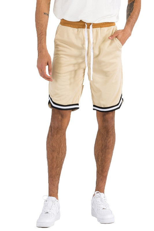 Solid Athletic Basketball Sports Shorts