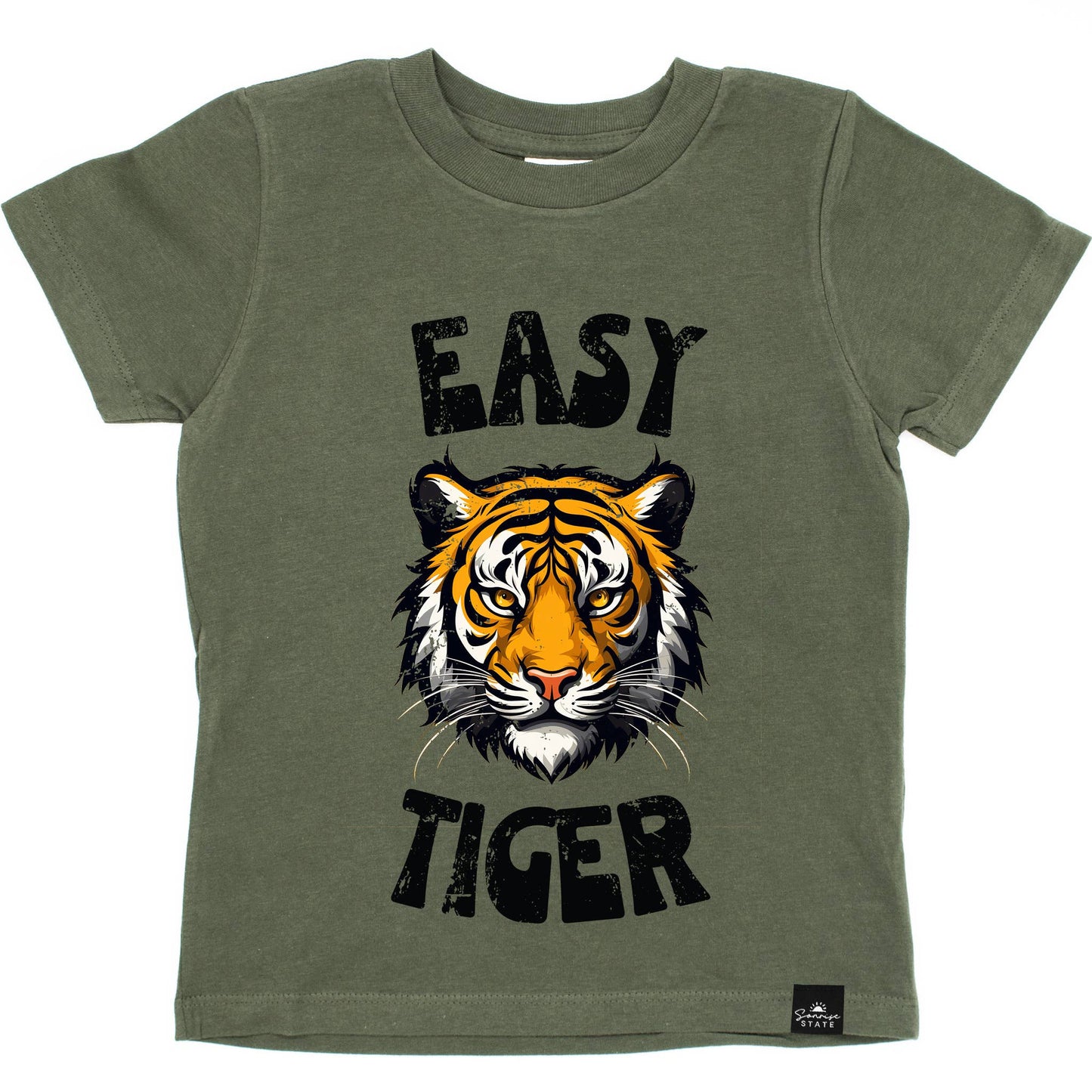 Sonrise State - Easy Tiger Boy's T-Shirt for Baby boy, Toddlers, and Youth