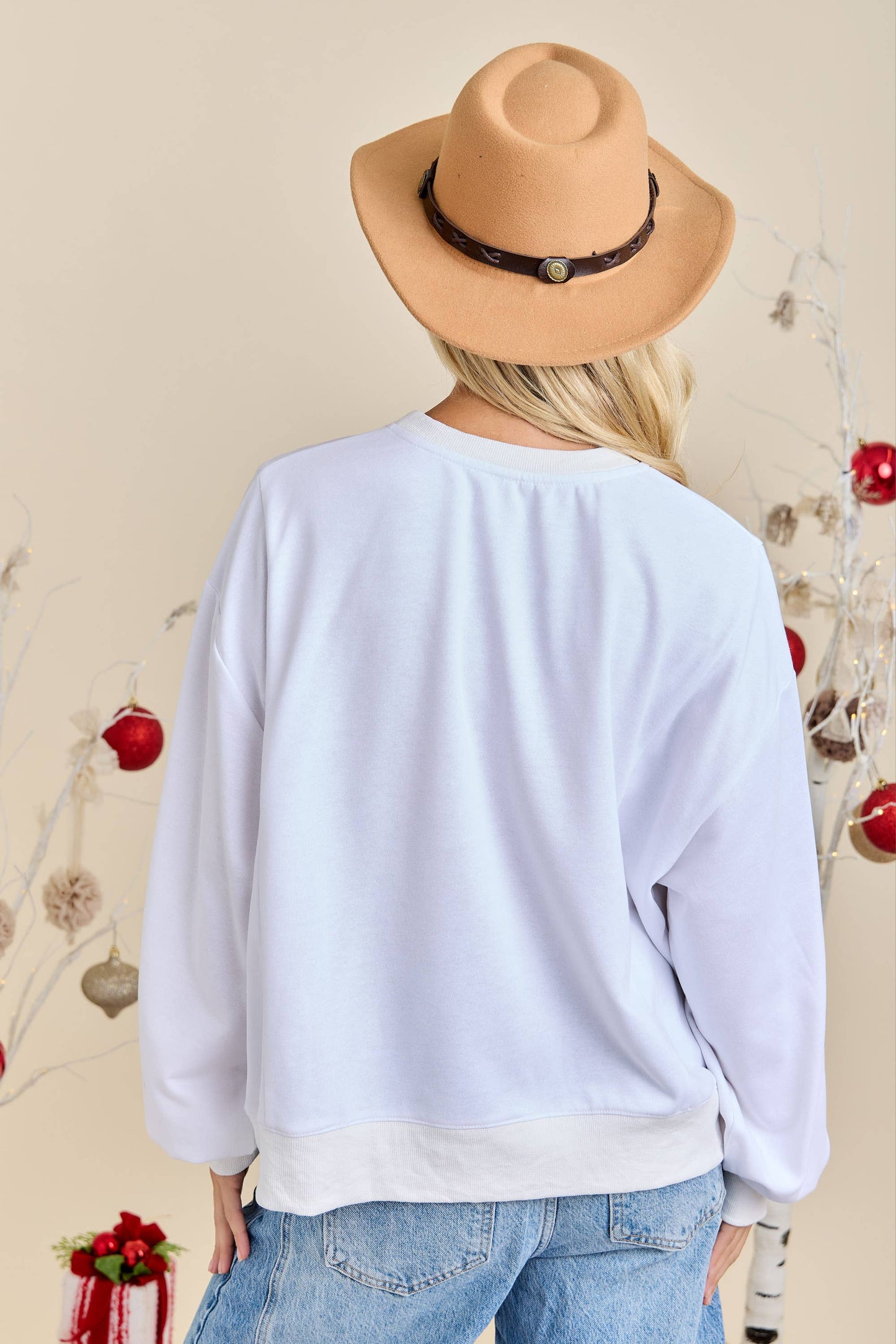 Main Strip - Merry Christmas Sweatshirt – Festive Holiday Pullover