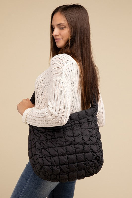 Puff Quilted Crossbody Shoulder Bag