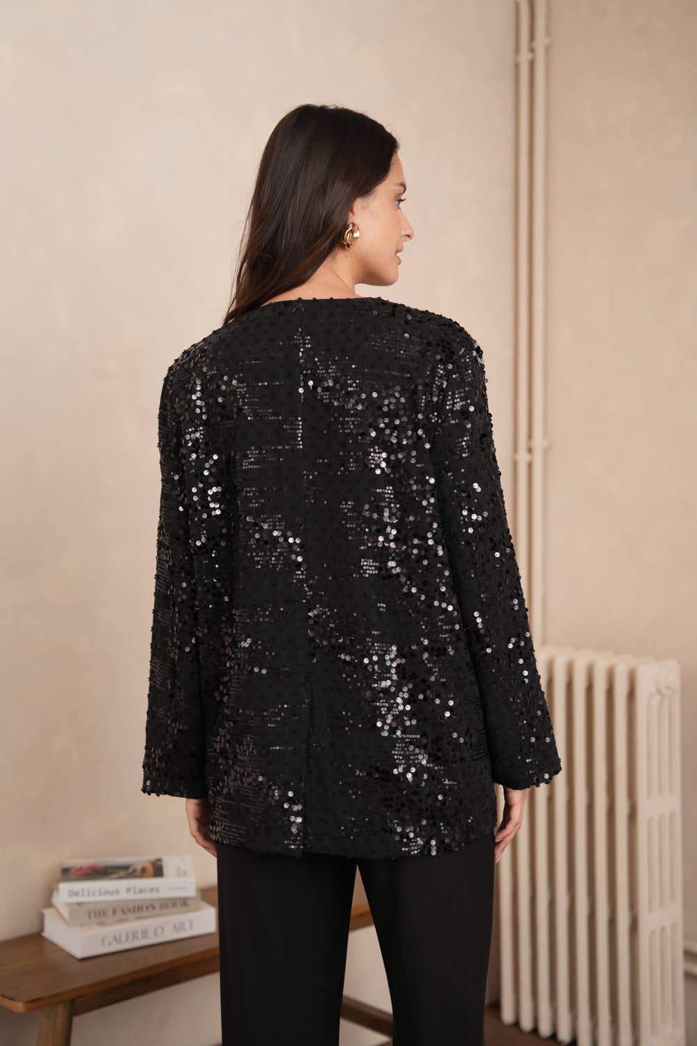 CHOKLATE PARIS - 2-in-1 Sequin Dress Jacket Christmas - CK08349