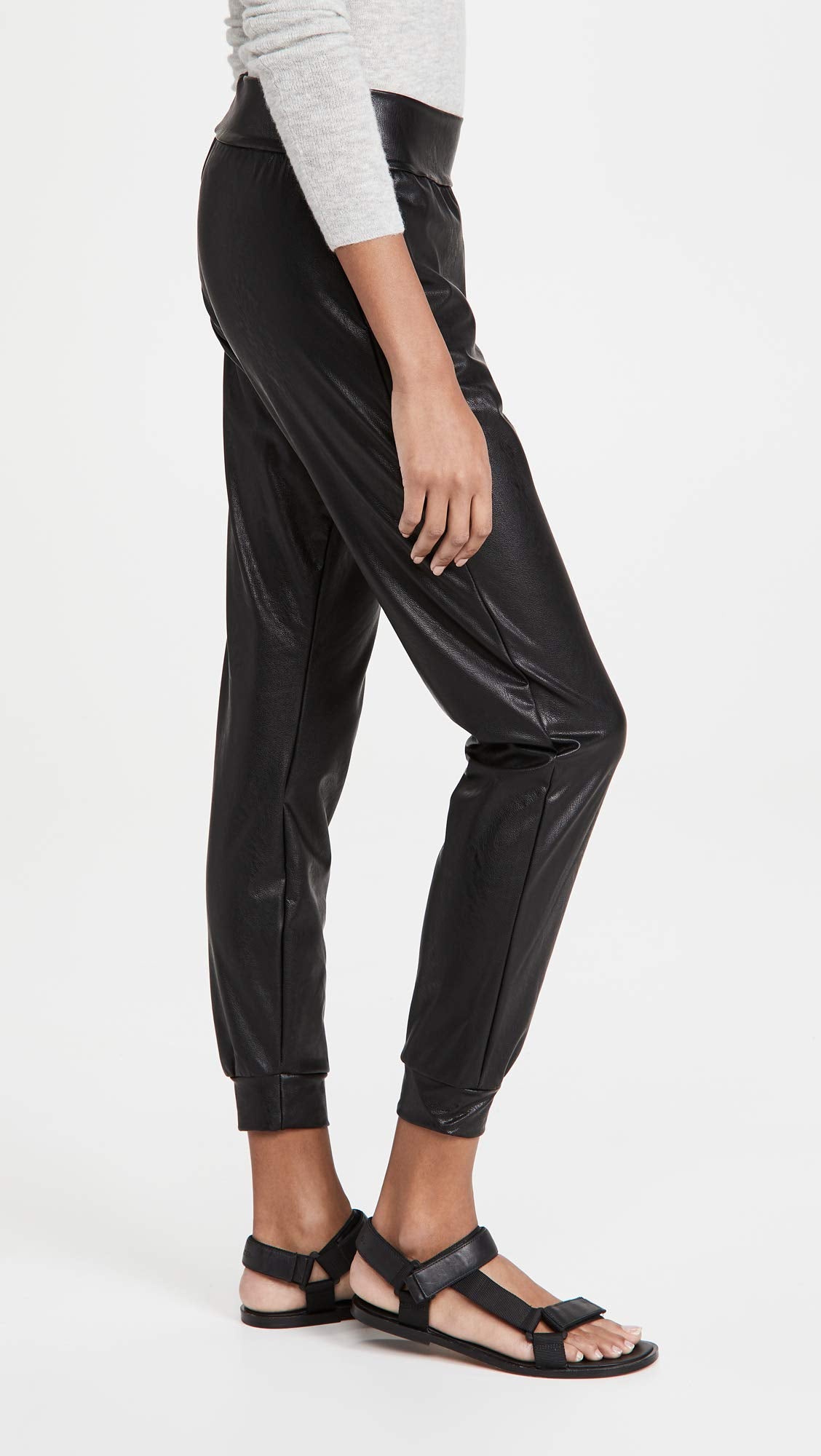 commando Women's Faux Leather Jogger