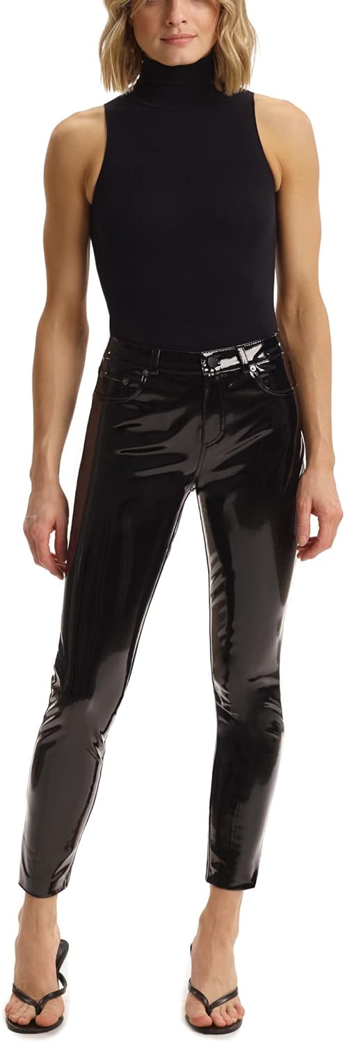 commando Faux Patent Leather Five-Pocket Pants SLG72