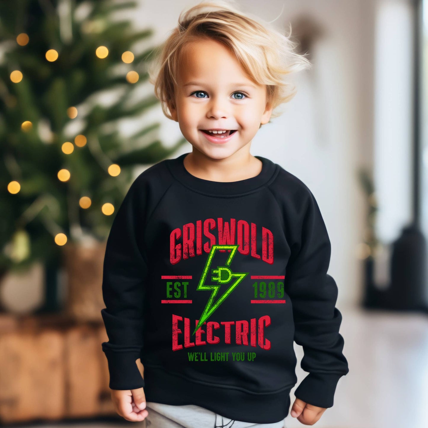 Sonrise State - Griswold Electric Boy's Christmas Sweatshirt