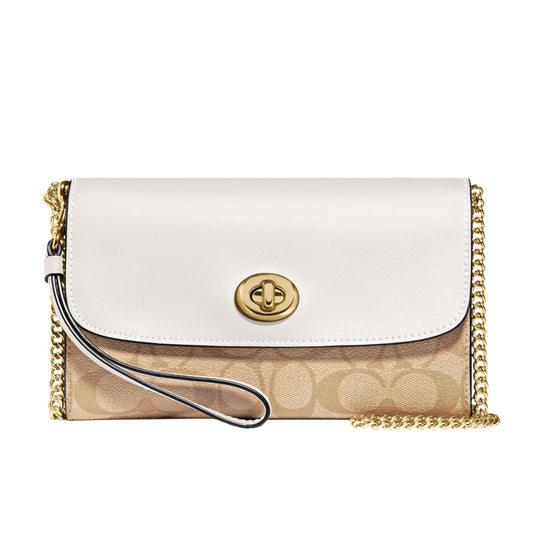 Coach Women's Signature Chain Crossbody Bag