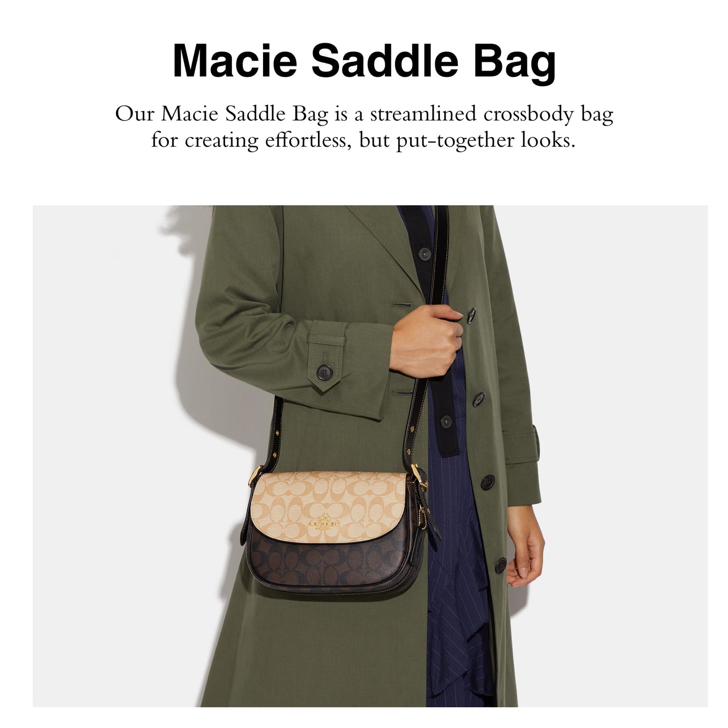 Coach Unisex Macie Saddle Bag