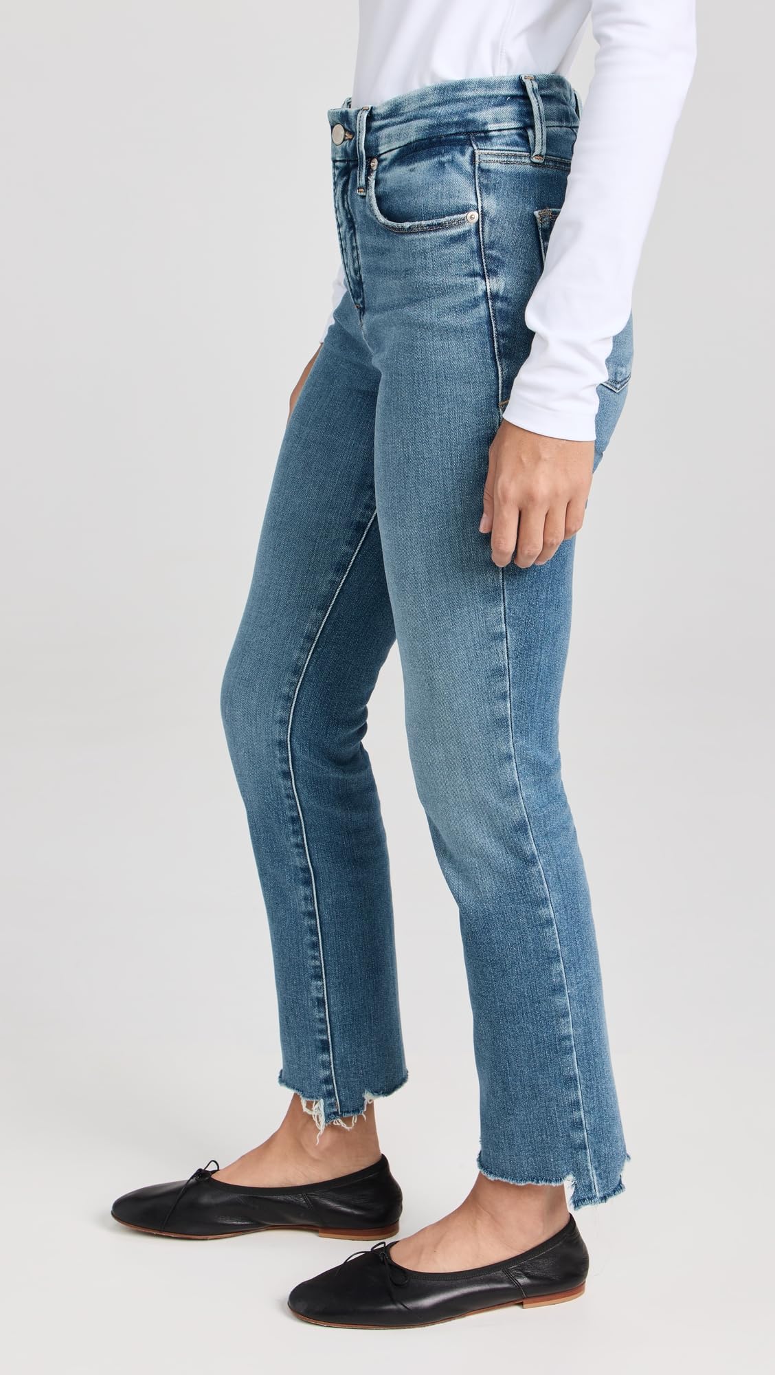 Good American Women's Good Legs Straight Jeans