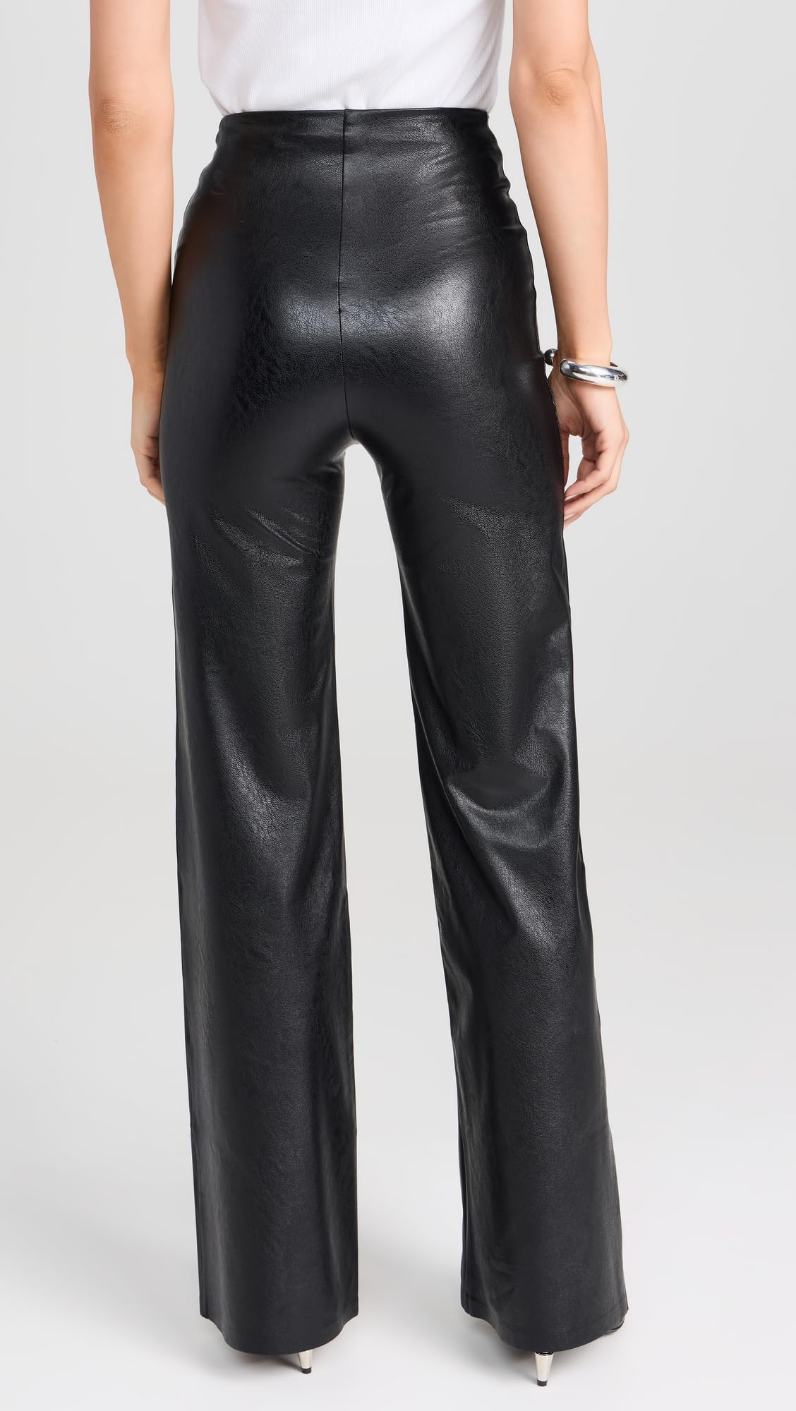 commando Women's Faux Leather Wide Leg Pants