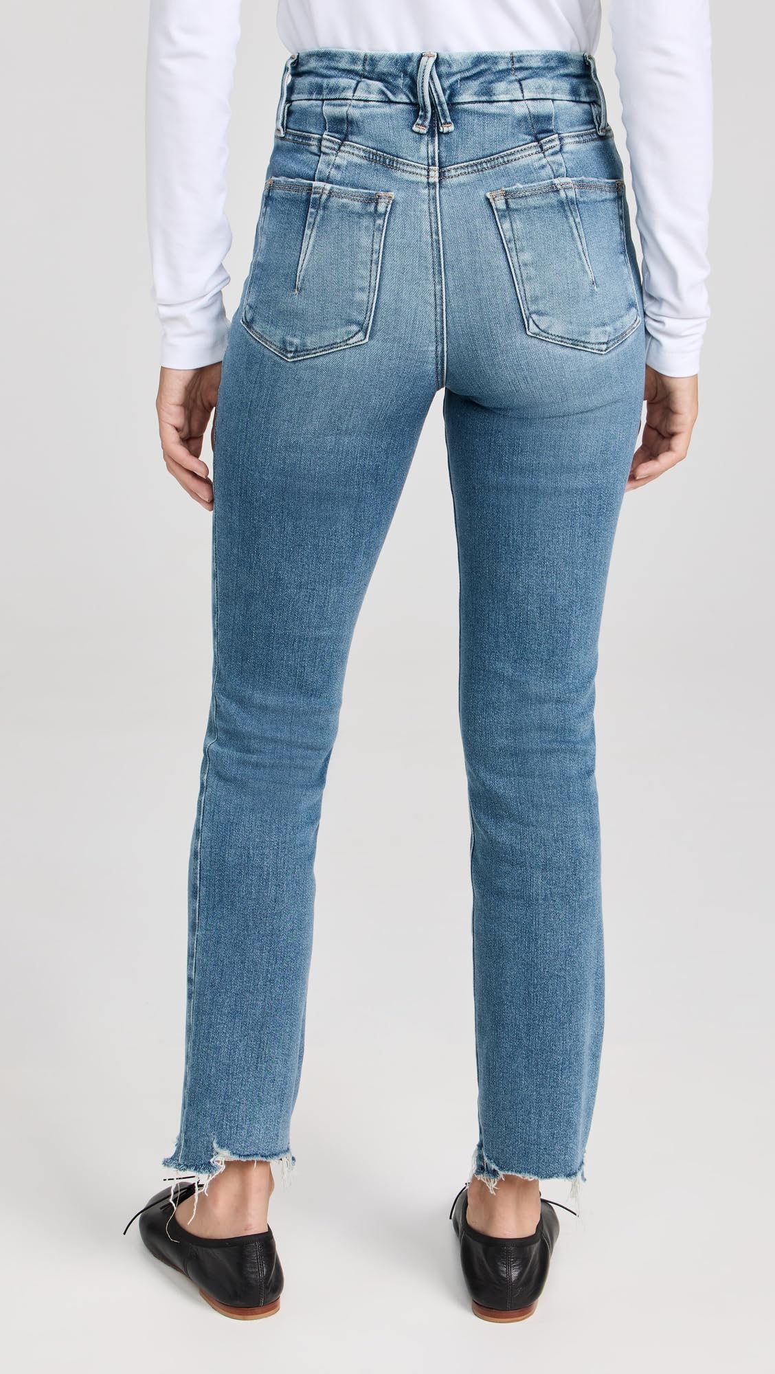 Good American Women's Good Legs Straight Jeans