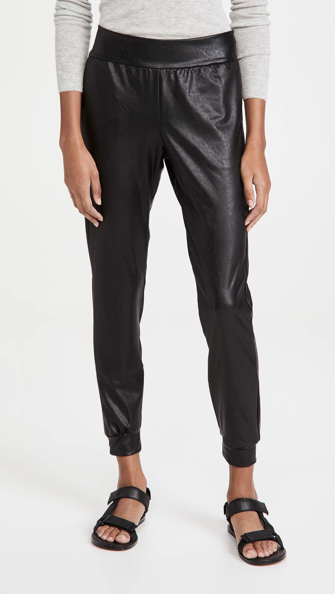 commando Women's Faux Leather Jogger