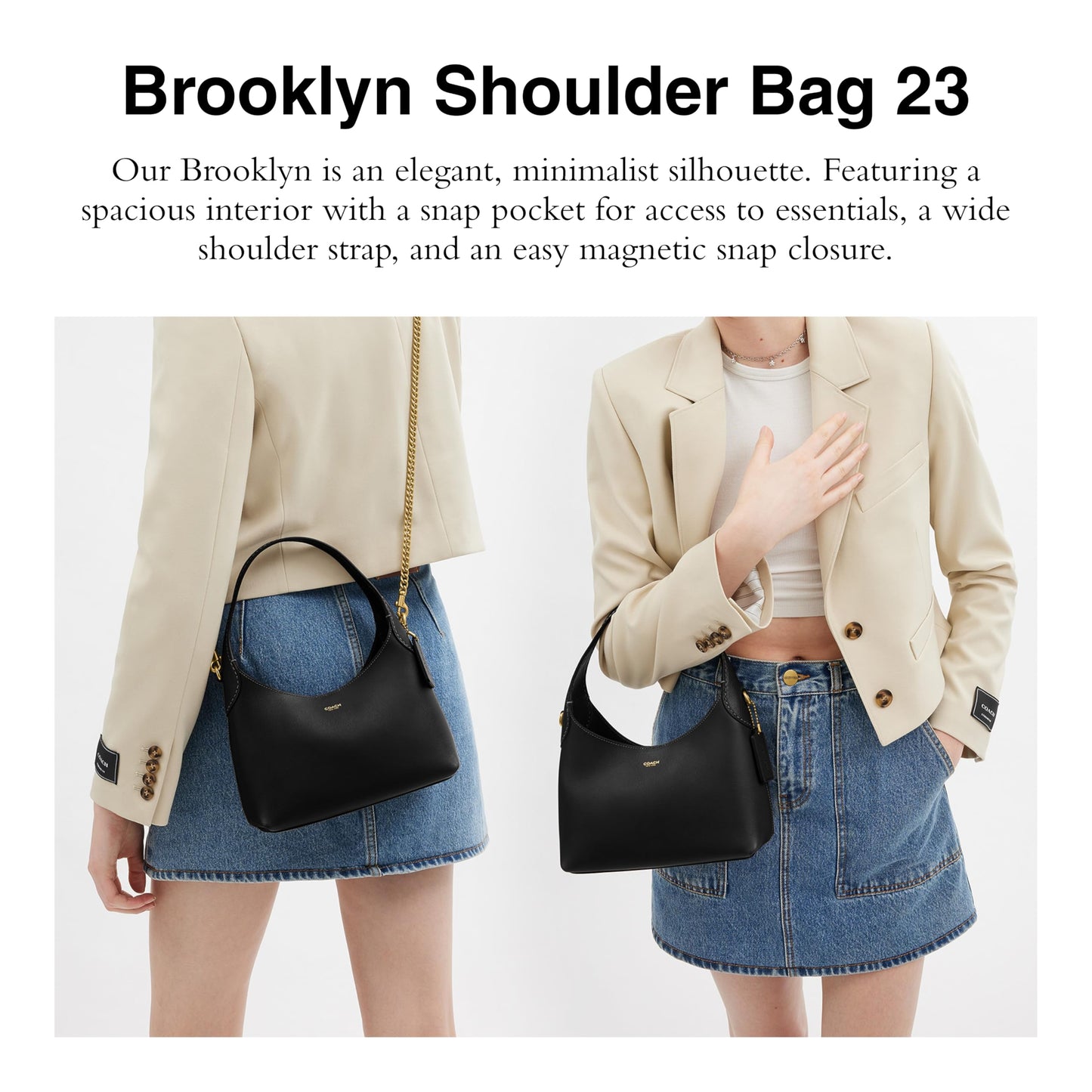 Coach Brooklyn Shoulder Bag 23