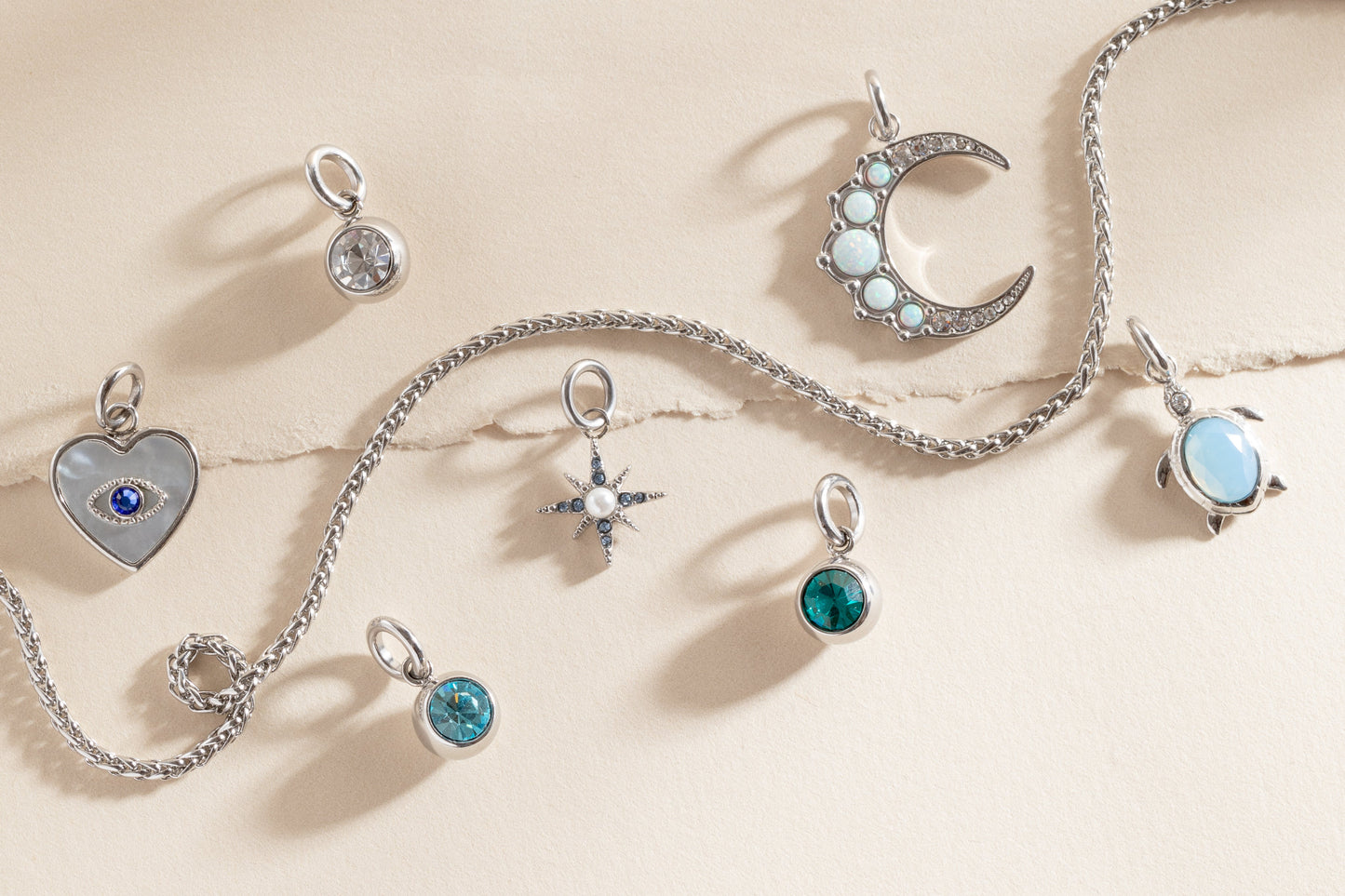 April Birthstone Interchangeable Charm